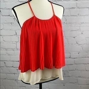 UEC Ya Los Angeles layer tank coral & cream small